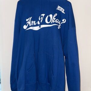 Megan Moroney “Am I Okay?” Blue Sweatshirt